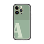 Slim Protection Premium Case［ オリジナル - initial two tone - A green ］