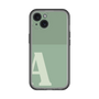 Slim Protection Premium Case［ オリジナル - initial two tone - A green ］