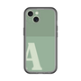 Slim Protection Premium Case［ オリジナル - initial two tone - A green ］