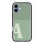 Slim Protection Premium Case［ オリジナル - initial two tone - A green ］