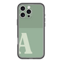 Slim Protection Premium Case［ オリジナル - initial two tone - A green ］