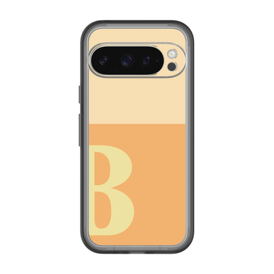 Slim Protection Premium Case［ オリジナル - initial two tone - B orange ］