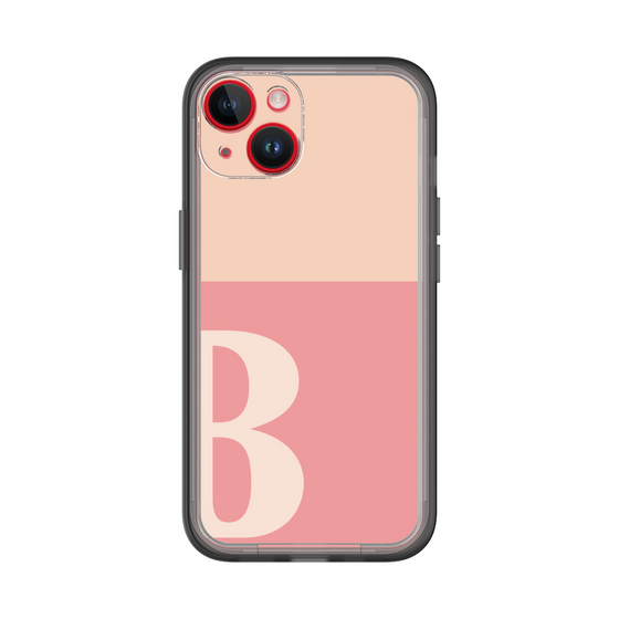 Slim Protection Premium Case［ オリジナル - initial two tone - B pink ］