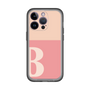 Slim Protection Premium Case［ オリジナル - initial two tone - B pink ］