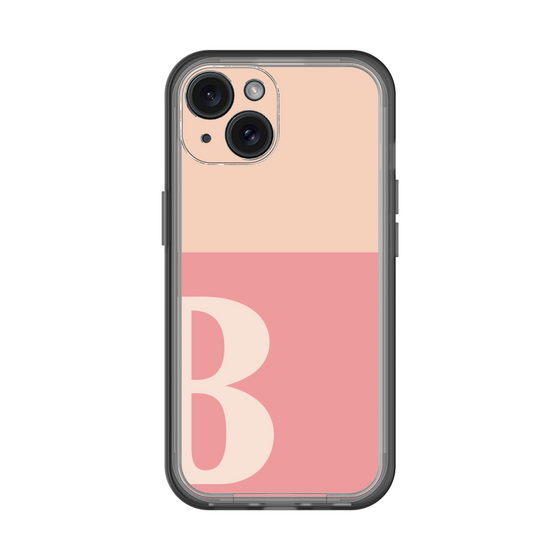 Slim Protection Premium Case［ オリジナル - initial two tone - B pink ］