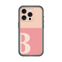 Slim Protection Premium Case［ オリジナル - initial two tone - B pink ］