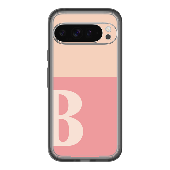 Slim Protection Premium Case［ オリジナル - initial two tone - B pink ］