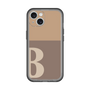 Slim Protection Premium Case［ オリジナル - initial two tone - B brown ］
