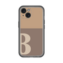 Slim Protection Premium Case［ オリジナル - initial two tone - B brown ］