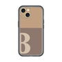 Slim Protection Premium Case［ オリジナル - initial two tone - B brown ］