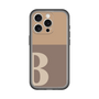 Slim Protection Premium Case［ オリジナル - initial two tone - B brown ］