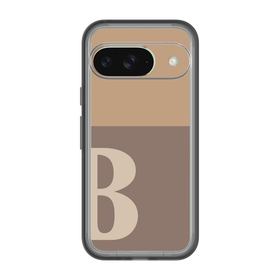 Slim Protection Premium Case［ オリジナル - initial two tone - B brown ］