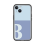 Slim Protection Premium Case［ オリジナル - initial two tone - B blue ］