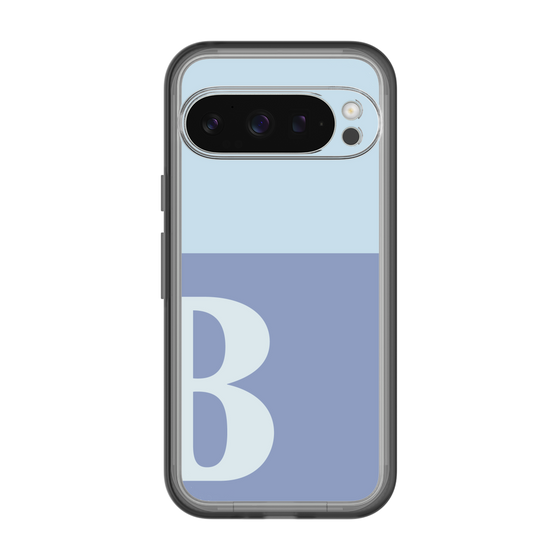 Slim Protection Premium Case［ オリジナル - initial two tone - B blue ］