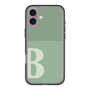 Slim Protection Premium Case［ オリジナル - initial two tone - B green ］