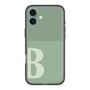 Slim Protection Premium Case［ オリジナル - initial two tone - B green ］