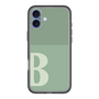 Slim Protection Premium Case［ オリジナル - initial two tone - B green ］