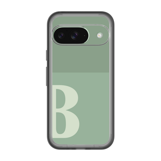 Slim Protection Premium Case［ オリジナル - initial two tone - B green ］