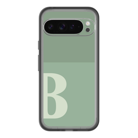 Slim Protection Premium Case［ オリジナル - initial two tone - B green ］