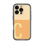 Slim Protection Premium Case［ オリジナル - initial two tone - C orange ］
