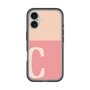 Slim Protection Premium Case［ オリジナル - initial two tone - C pink ］