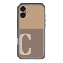 Slim Protection Premium Case［ オリジナル - initial two tone - C brown ］