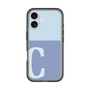 Slim Protection Premium Case［ オリジナル - initial two tone - C blue ］