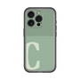 Slim Protection Premium Case［ オリジナル - initial two tone - C green ］