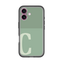 Slim Protection Premium Case［ オリジナル - initial two tone - C green ］