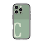 Slim Protection Premium Case［ オリジナル - initial two tone - C green ］