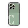 Slim Protection Premium Case［ オリジナル - initial two tone - C green ］