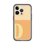 Slim Protection Premium Case［ オリジナル - initial two tone - D orange ］