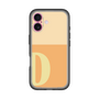 Slim Protection Premium Case［ オリジナル - initial two tone - D orange ］