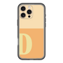 Slim Protection Premium Case［ オリジナル - initial two tone - D orange ］