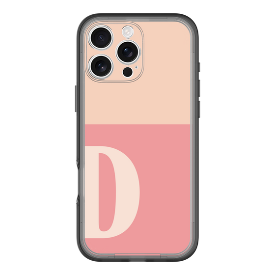 Slim Protection Premium Case［ オリジナル - initial two tone - D pink ］