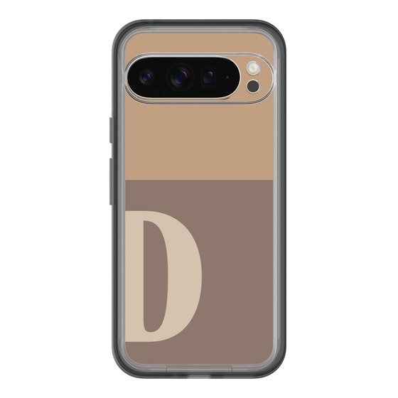 Slim Protection Premium Case［ オリジナル - initial two tone - D brown ］