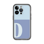 Slim Protection Premium Case［ オリジナル - initial two tone - D blue ］