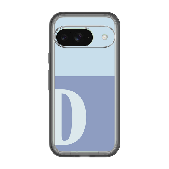Slim Protection Premium Case［ オリジナル - initial two tone - D blue ］