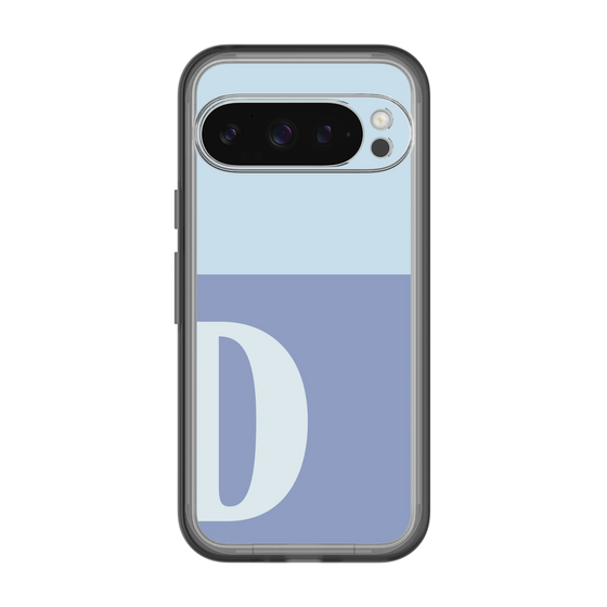 Slim Protection Premium Case［ オリジナル - initial two tone - D blue ］