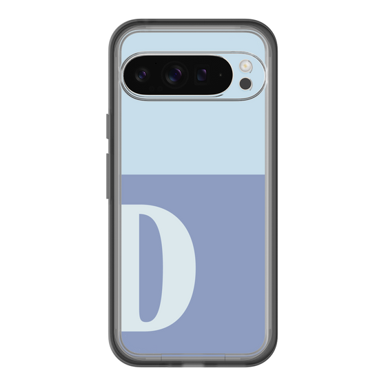 Slim Protection Premium Case［ オリジナル - initial two tone - D blue ］
