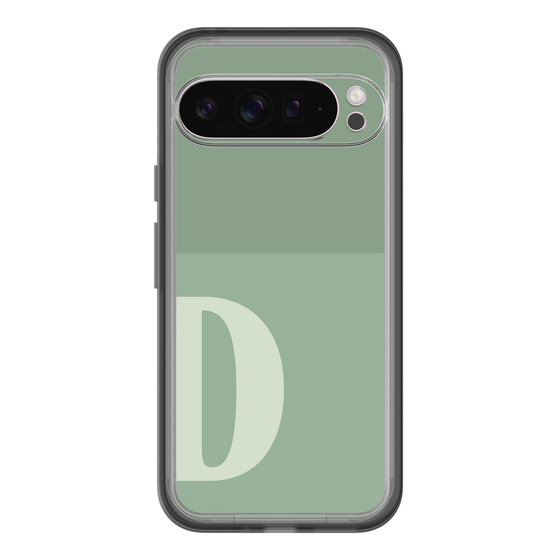 Slim Protection Premium Case［ オリジナル - initial two tone - D green ］