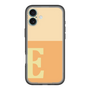 Slim Protection Premium Case［ オリジナル - initial two tone - E orange ］