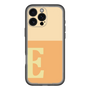 Slim Protection Premium Case［ オリジナル - initial two tone - E orange ］
