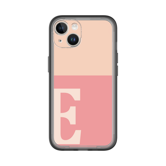Slim Protection Premium Case［ オリジナル - initial two tone - E pink ］