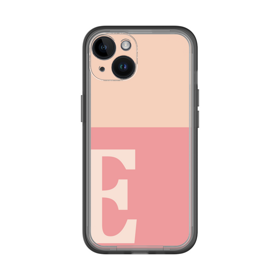 Slim Protection Premium Case［ オリジナル - initial two tone - E pink ］