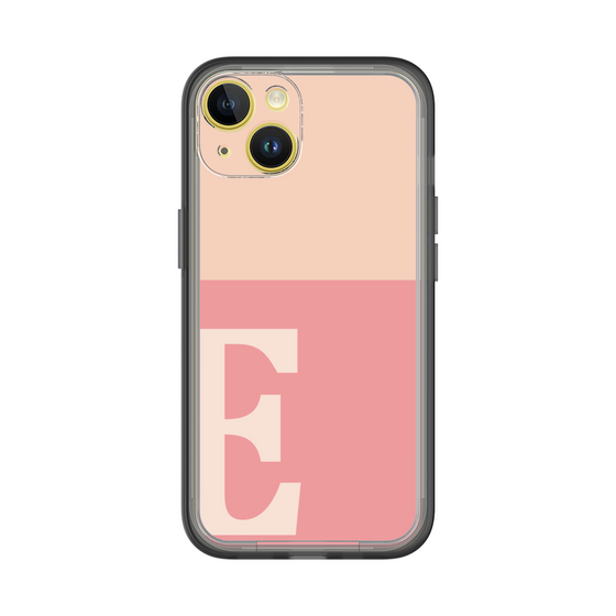 Slim Protection Premium Case［ オリジナル - initial two tone - E pink ］