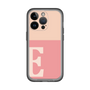 Slim Protection Premium Case［ オリジナル - initial two tone - E pink ］