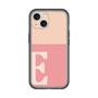 Slim Protection Premium Case［ オリジナル - initial two tone - E pink ］