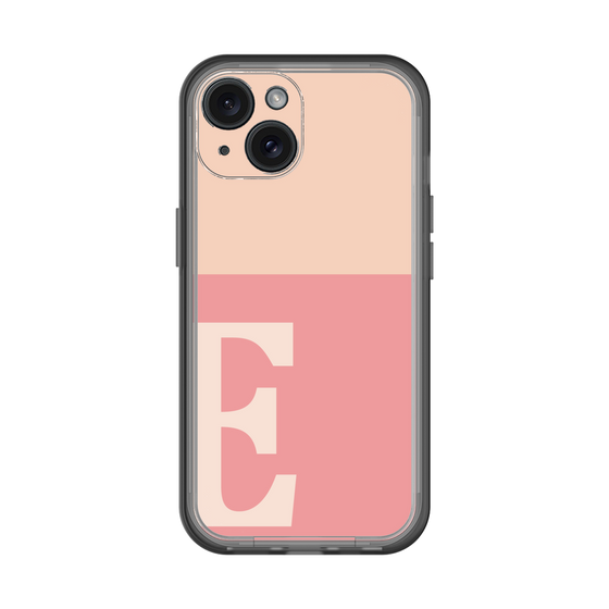 Slim Protection Premium Case［ オリジナル - initial two tone - E pink ］