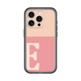 Slim Protection Premium Case［ オリジナル - initial two tone - E pink ］